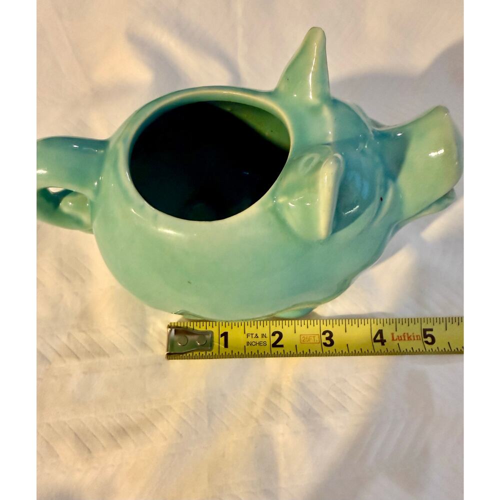 Vintage ceramic pig pitcher 1950s - Picture 9 of 14
